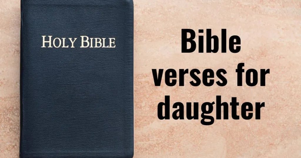 Bible verses for daughter